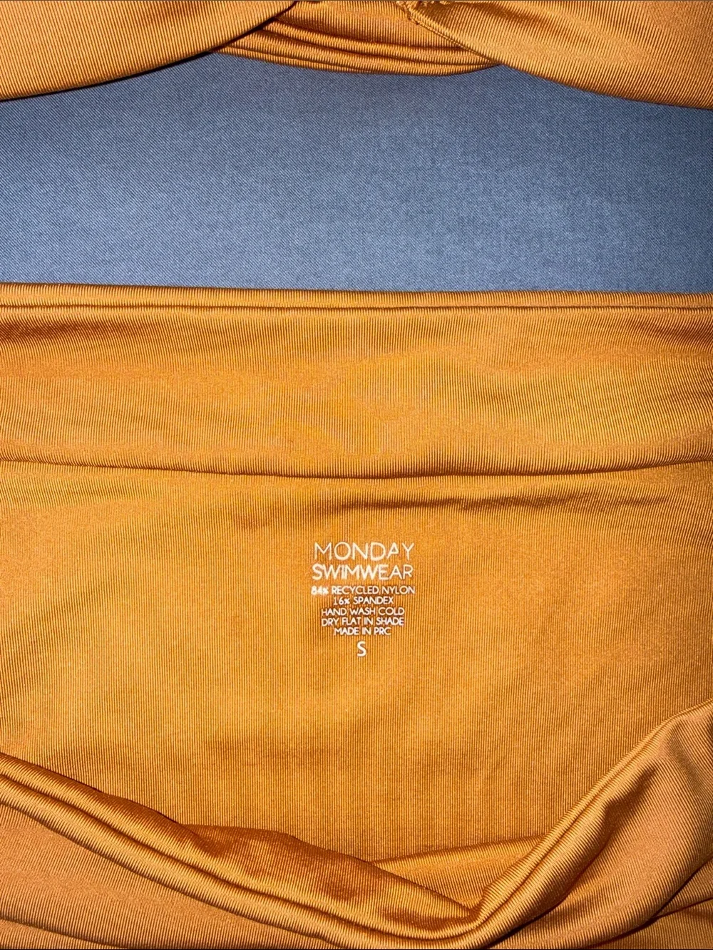 Monday Swimwear One-Shoulder Toffee Bikini